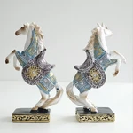 Set Of White Horse Figurines Symbol 2026 Year Elegant Home D Cor Gift 6". Fixed Price $25.70.