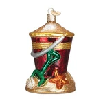 Old World Christmas Beach Sand Bucket Glass Ornament 44072 Decoration Free Box. Fixed Price $21.98.