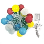 Aleko B20LEDCOBALLWH Battery Powered Christmas Holiday String Fairy Lights Law... Fixed Price $10.99.