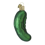 Old World Christmas Blown Glass Ornament For Tree, Pickle. Fixed Price $13.07.