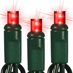 Red Led Christmas String Lights Mini Indoor Outdoor Holiday 50CT 24FT. Fixed Price $14.99.