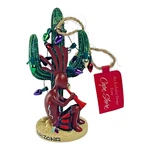 Kokopelli Saguaro Arizona Christmas Ornament By Cape Shore Shaun Vickers 4 Inch. Fixed Price $12.00.