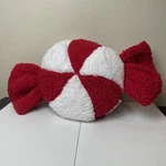 Target Bullseye Playground Christmas 2025 Peppermint Candy Plush Throw Pillow. Fixed Price $12.99.