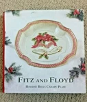Fitz & Floyd Essentials Holiday Bells Canape Plate New In Box Retired. Fixed Price $9.99.