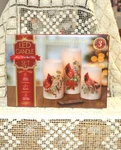 Nib Fitz Floyd Led Candle Set. Fixed Price $35.00.
