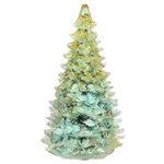 Turquoise Stone Reisn Christmas Tree Desk Ornament Home Holiday Decoration 3..... Fixed Price $23.74.