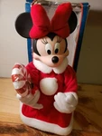 Disney Santas Best Mickey Mouse 18" Animated Christmas Display Figures. Fixed Price $60.00.