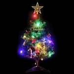 Mini Artificial Pre-lit Christmas Tree Set With 30 Leds (23.6 In) & 20 (17.. Fixed Price $22.99.