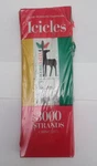 Sealed Vintage Icicles Velvetouch Christmas Tree Tinsel 3000 Strands 18" Long. Fixed Price $14.99.