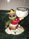 Yankee Candle 1132884 Raccoon Snow Tealight Holder Christmas Winter Woodland. Fixed Price $13.50.