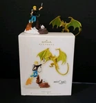 2008 Hallmark Keepsake Johnny Quest & Dragon 2-PIECE Christmas Ornaments. Fixed Price $6.50.