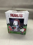 Inflatable 3.5 Ft Peanuts Snoopy With Elf Hat & Xmas Wreath Airblown New 2021. Fixed Price $49.99.