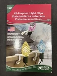 Adams All Purpose Shingle & Gutter Light Clips Set Of 100 Winter Wonders New. Fixed Price $15.44.