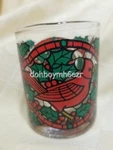 Vintage Hallmark Cardinal Stained Glass-look Candle Holder Christmas Votive. Fixed Price $17.99.