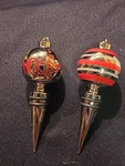 Lenox Christmas Metal Bottle Stoppers Set Of 2 Merry Eat Drink. Fixed Price $9.99.