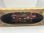 Old World Christmas Ornament, Santa's North Pole Express Engine #80034 Working. Fixed Price $30.00.