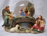 Vintage Special Times Musical Water Globe Christmas Nativity Retired Orig. Box. Fixed Price $74.99.