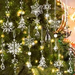 Lanpn 22PCS Christmas Ornaments Crystal Tree Decoration, Hanging Cl.... Fixed Price $16.33.