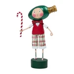 Lori Mitchell Christmas Collection All Aglow Light Bulb Head Figurine 17273. Fixed Price $59.99.