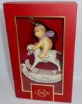 Lenox 2024 Baby's First Christmas Porcelain Ornament Winnie The Pooh & Horse H50. Fixed Price $29.40.