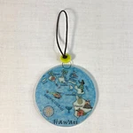 Hawaii Island Map Christmas Tree Ornament * Art Glass Light Catcher Gift. Fixed Price $8.99.