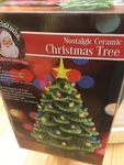 Mr. Christmas 14 In. Light-up Nostalgic Ceramic Tree Green. Fixed Price $47.96.