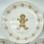 Christmas Gingerbread Man Plate - 6" Decorative Holiday Cookie Dish Ashland. Fixed Price $19.69.