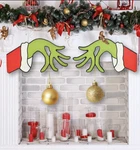 2 Christmas Wooden House Pendant Holiday Season Tree Decoration Ornament. Fixed Price $14.50.