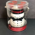 Yankee Candle Snowman 5-PIECE Red Tea Light Burner Set Sparkling Cinnamon New. Fixed Price $15.00.