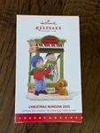 Hallmark 2015 Christmas Windows Series Ornament. Fixed Price $14.99.