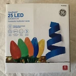 Ge 25CT Staybright Colorite C9 Led Christmas Light String Set Multi-color. Fixed Price $24.40.