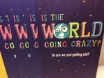 Rsvp Birthday Greeting Cards New W/envelopes Lot 4 "is The World Going Crazy?". Fixed Price $6.00.