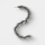 Shimmer Long Needle Christmas Garland - Threshold. Fixed Price $20.00.