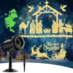 12 Nativity Scene Christmas Projector Lights Outdoor Indoor - 3D Dynamic.... Fixed Price $44.92.