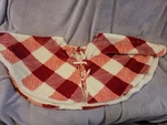 Christmas Tree Skirt In Red And White Plaid Nordstrom Rack 48" (4FT) Make Merry. Fixed Price $30.00.