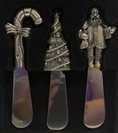 Innovage 3PC Christmas Spreaders (santa, Candy Cane, & Tree) Stainless Steel New. Fixed Price $16.99.