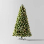 Wondershop 7.5' Pre-lit Virginia Pine Artificial Christmas Tree Dual Color Light. Fixed Price $275.99.