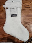 Koolaburra By Ugg Clover Faux Fur Christmas Stocking White 21". Fixed Price $30.00.