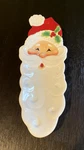 Fitz & Floyd Santa Face Snack Therapy Server Plate Oval 2005 Christmas Decor. Fixed Price $14.99.