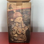 Kirkland Potters Garden Snowman Joy Candle Holder Ceramic Christmas 8" W/ Box. Fixed Price $20.00.