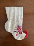 Rare Antique Korean Traditional Embroidered "beoseon" Hanbok Socks Early 1900'S. Fixed Price $169.00.