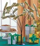 Metal Money Tree Creative Display Table Centerpiece Christmas Gift Giving Idea. Fixed Price $21.97.