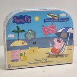 Peppa Pig Vacation Countdown Pretend Play Set 7 Toy Figure Advent Calendar Style. Fixed Price $28.83.