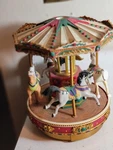 Mr Christmas Holiday Go Round Horse Carousel 50 Songs Target 1996 Untested. Fixed Price $15.19.