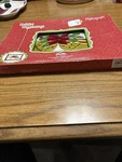 Pfaltzgraff Holiday Happenings Rectangular Glass Bells Christmas Platter. Fixed Price $19.99.
