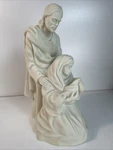 Messenger Statuary Nativity Statue. Holy Family. Very Heavy Resin 10LB. Fixed Price $74.49.