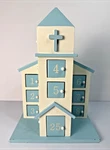 2008 Wooden Church Advent Calendar Countdown To Christmas 25 Doors Target. Fixed Price $29.09.