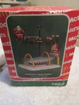 New Vtg Mcdonald's Christmas Ornament "heading For Happy Holidays" Enesco Nos. Fixed Price $13.55.
