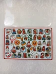 Kurt Adler C0719 Petite Treasures Wooden Ornament, Set Of 48. Fixed Price $14.78.