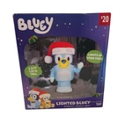 Bluey Christmas Inflatable 3.5 Ft Gemmy Lighted Blow Up Santa Hat Decoration. Fixed Price $22.67.